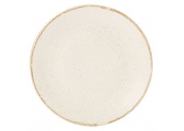 Seasons Oatmeal Coupe Plate
